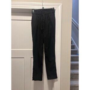 Abercrombie & Fitch Women’s Black Size XXS Linen Blend High-Rise Wide Leg Pants
